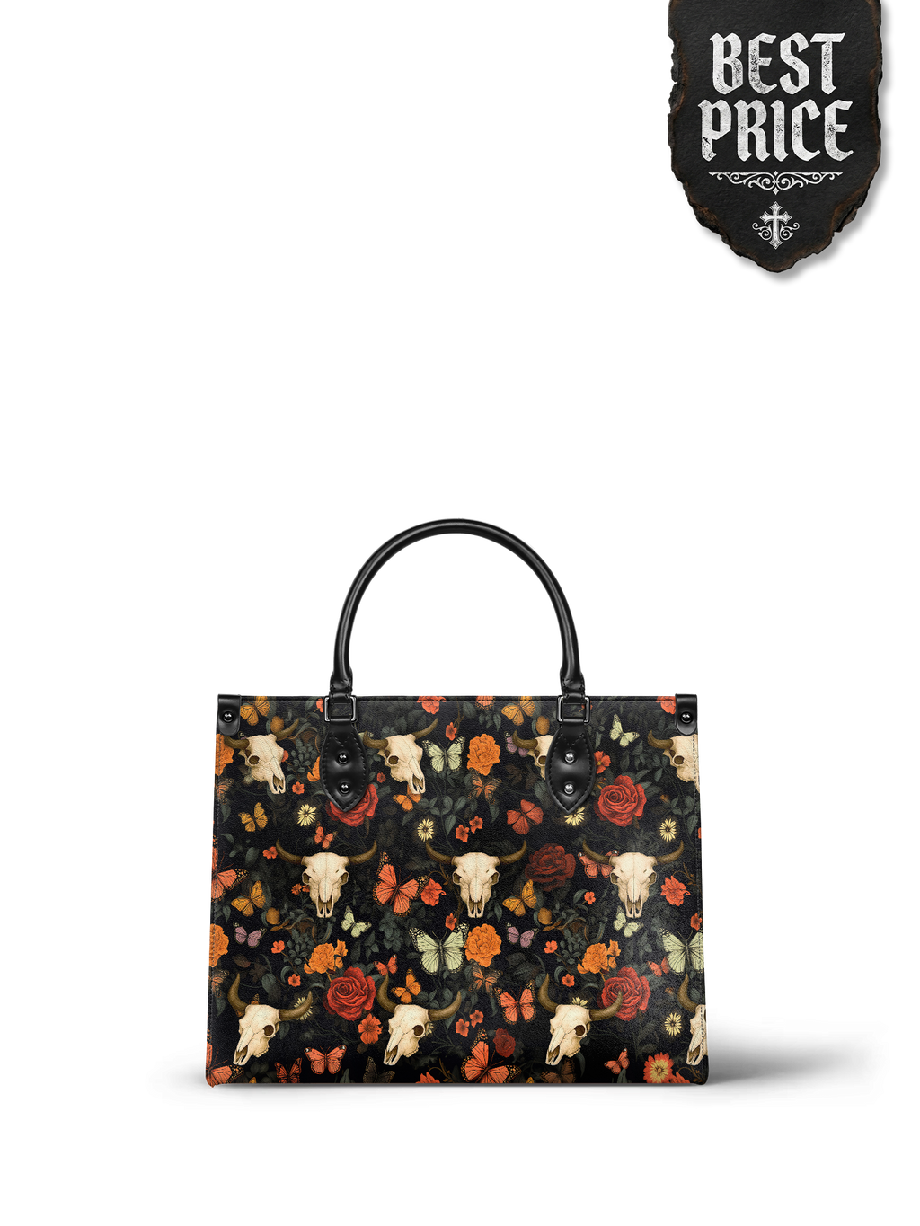 "Thornfall" - Black Interior - Leather Handbag