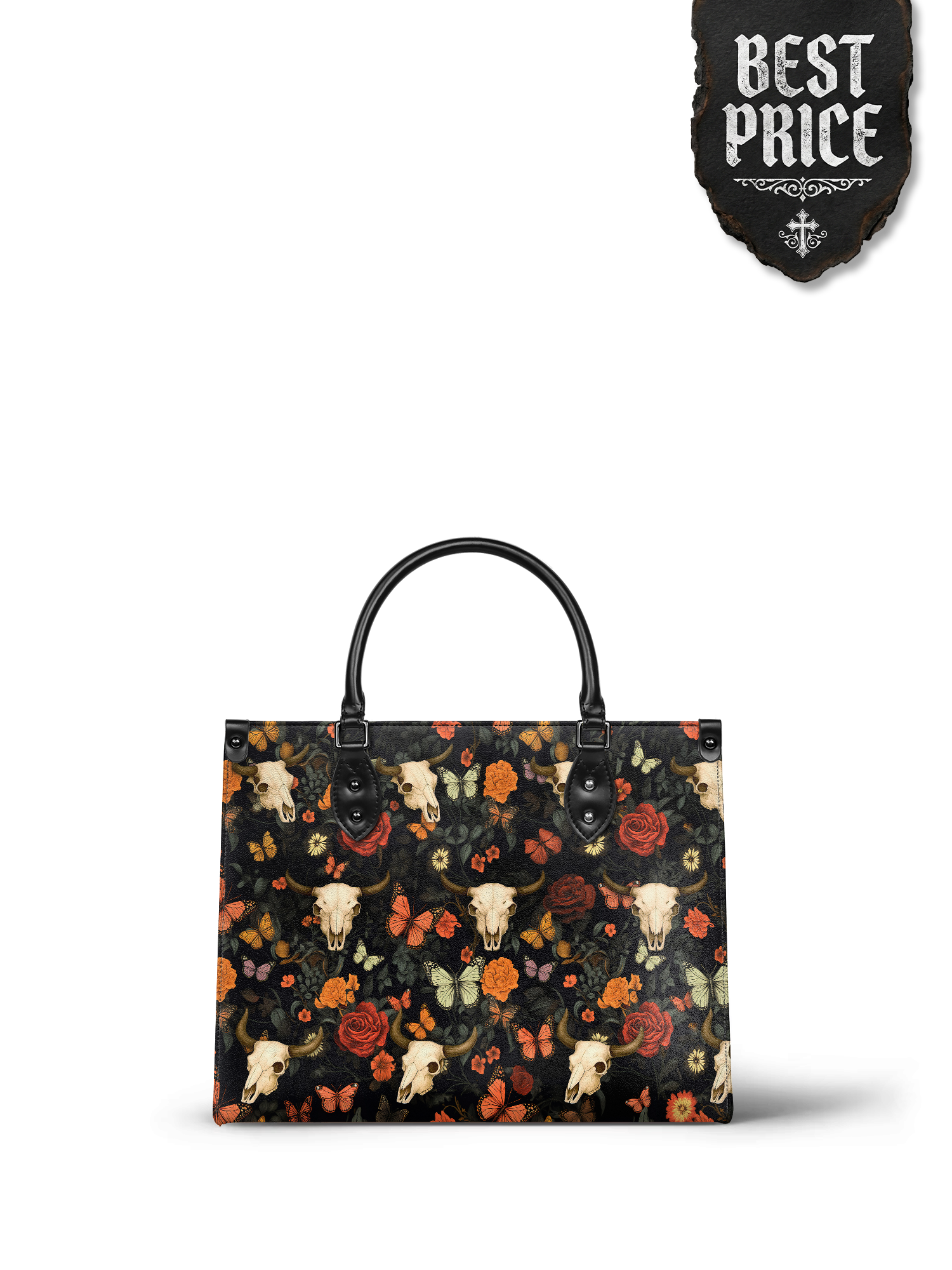 "Thornfall" - Black Interior - Leather Handbag