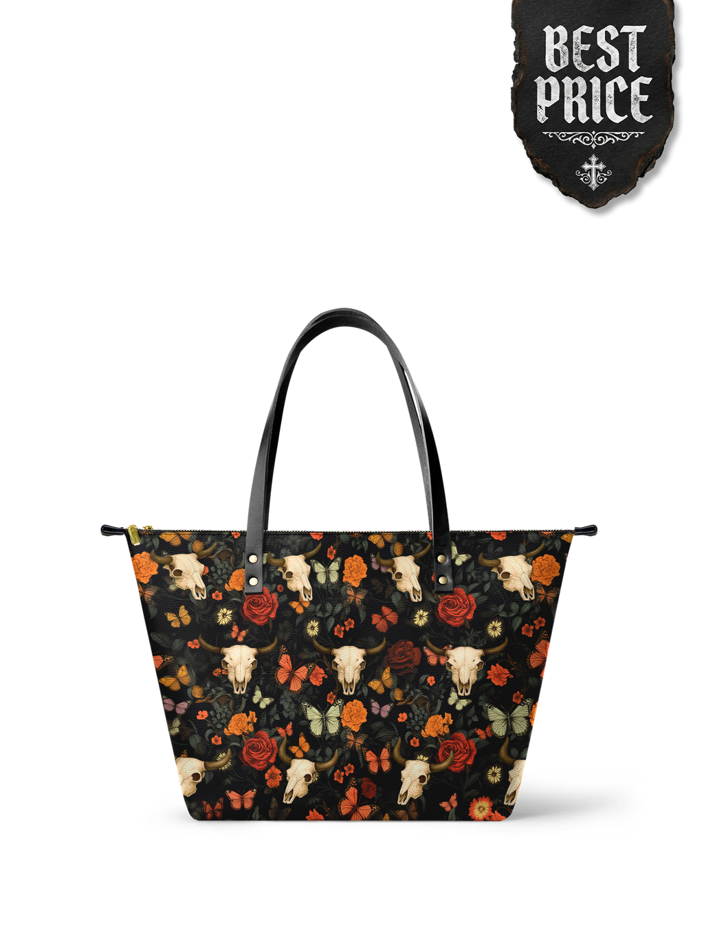 "Thornfall" Leather Tote Bag