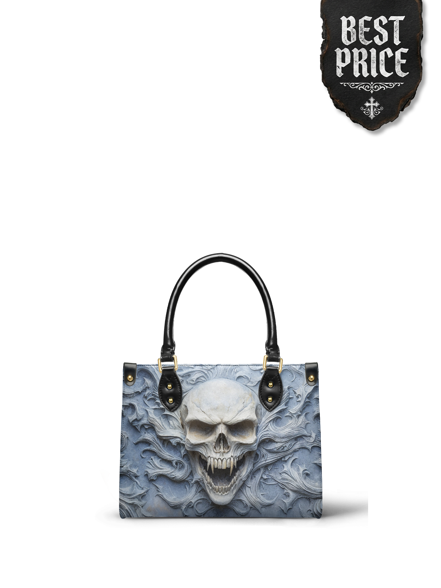 "Wraithbone" Small Leather Bag