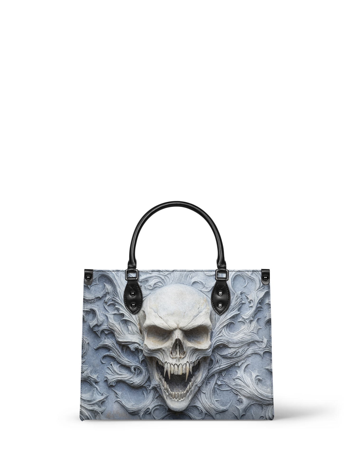 "Wraithbone" - Black Interior - Leather Handbag