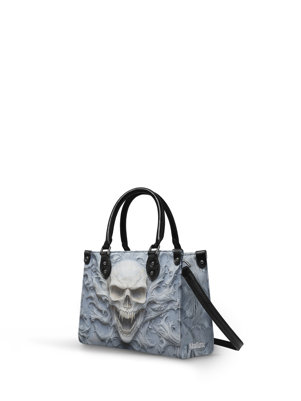 "Wraithbone" - Black Interior - Small Leather Handbag