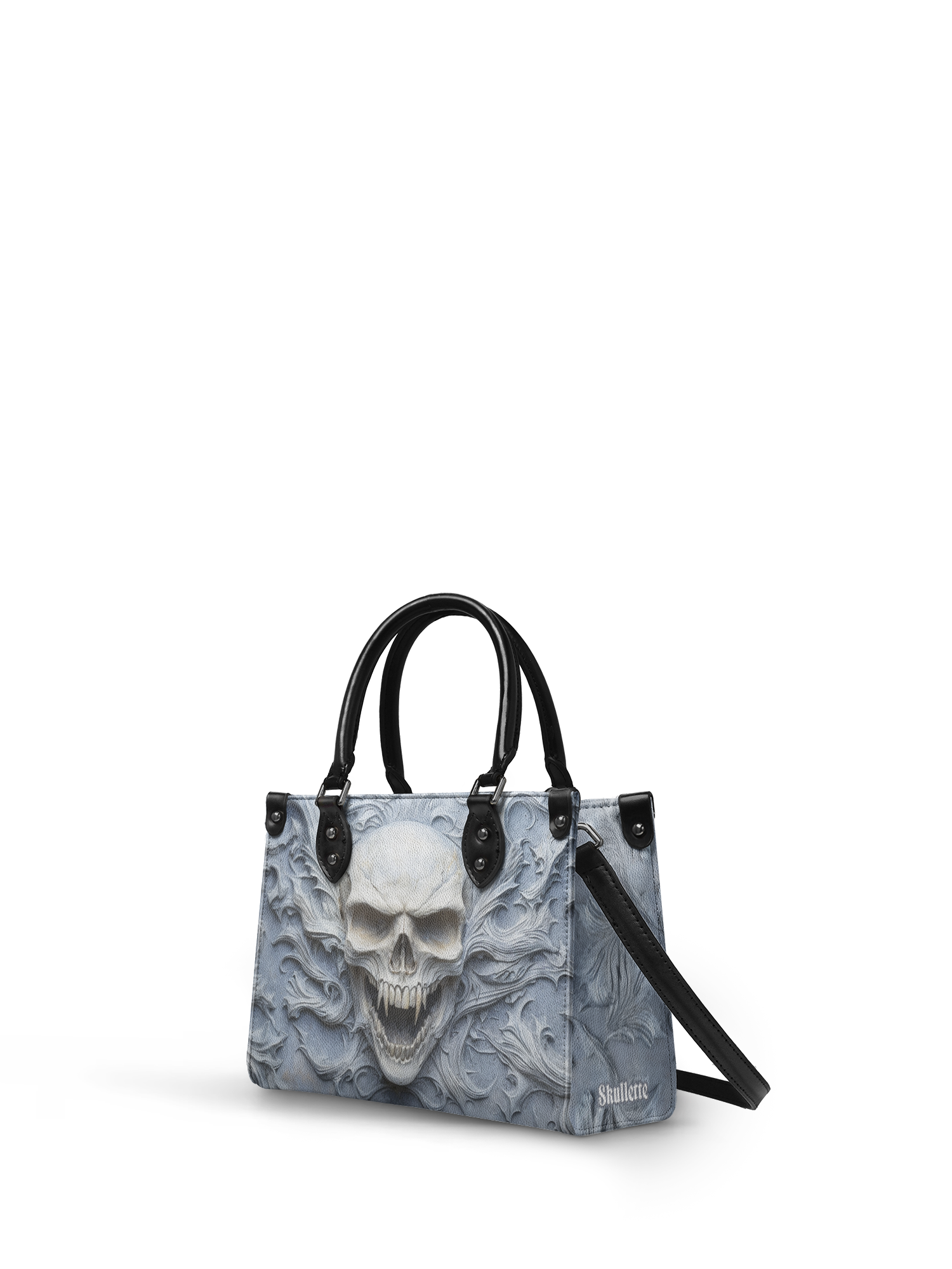"Wraithbone" - Black Interior - Small Leather Handbag