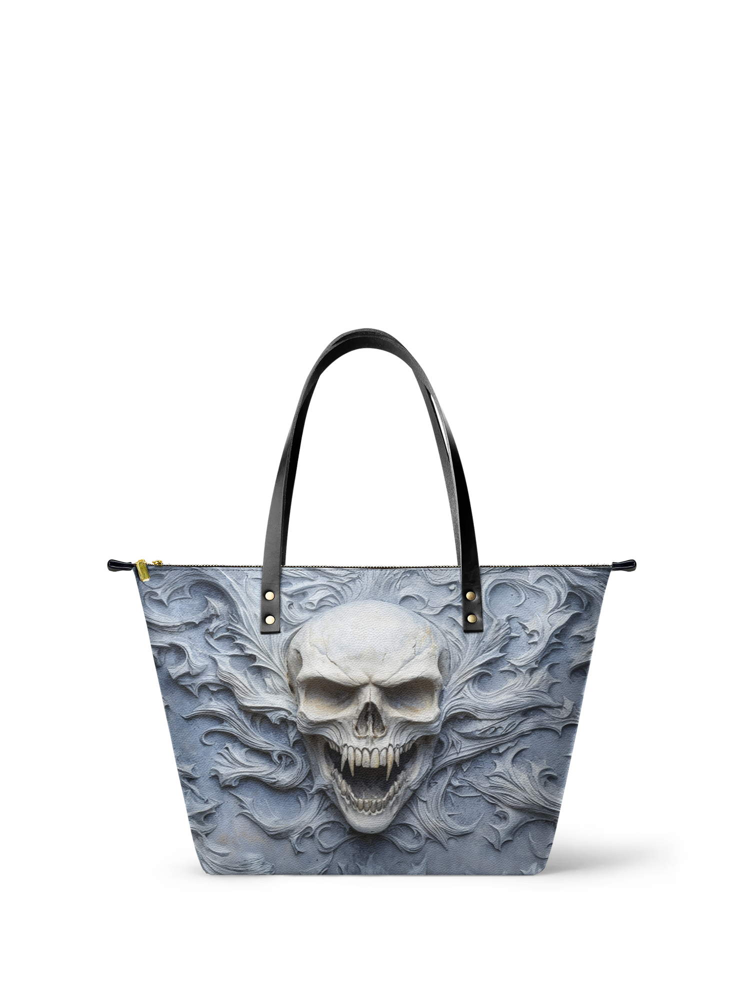 "Wraithbone" Leather Tote Bag