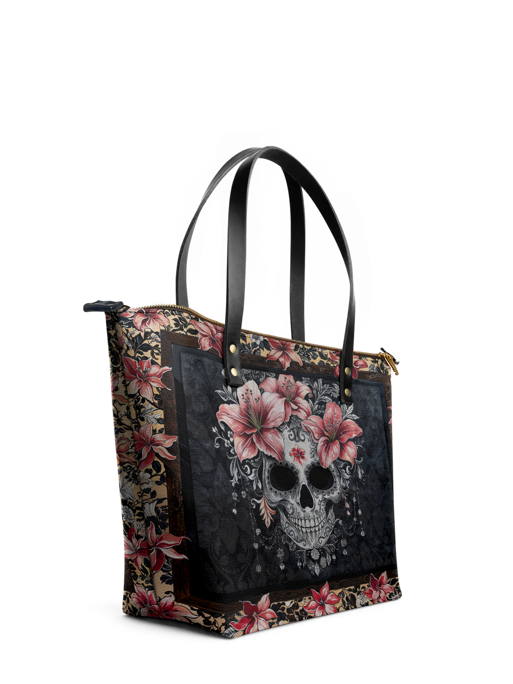 "Roselace" The Essentials Day-to-Night Skull Set