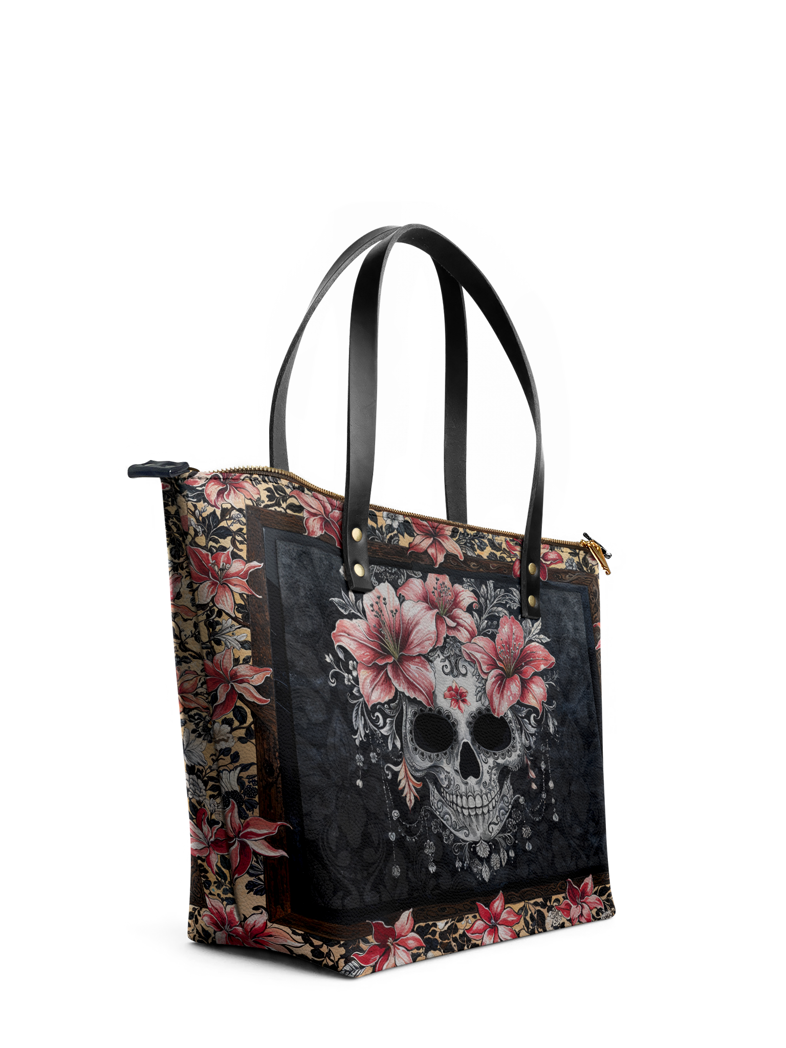 "Roselace" The Essentials Day-to-Night Skull Set