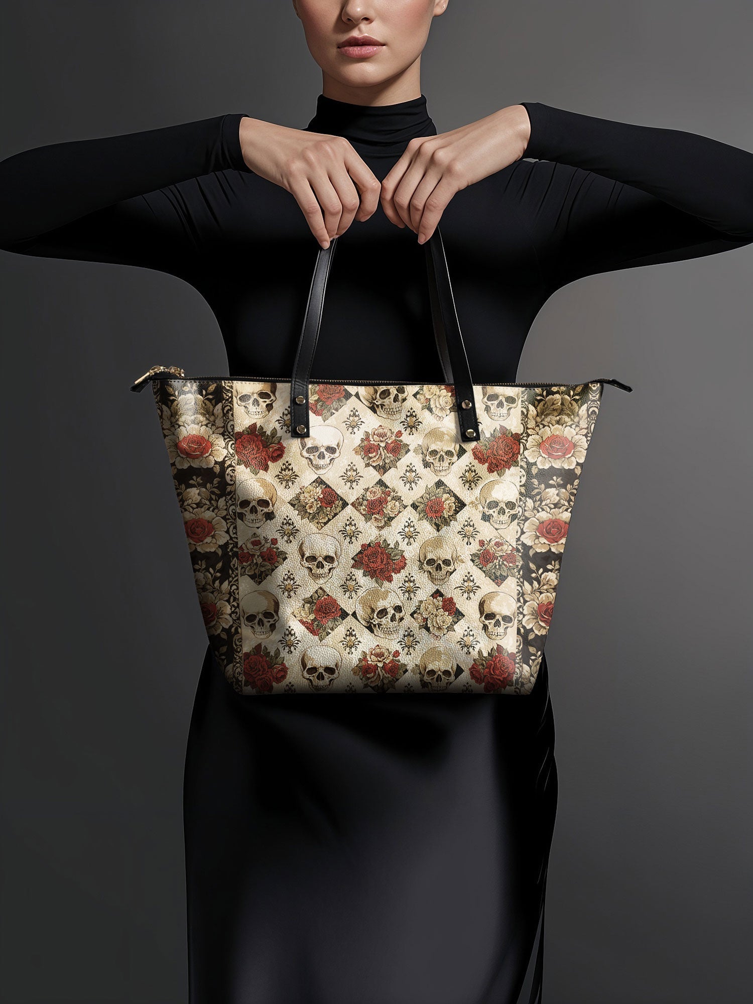 "Mournaire" The Essentials Day-to-Night Skull Set