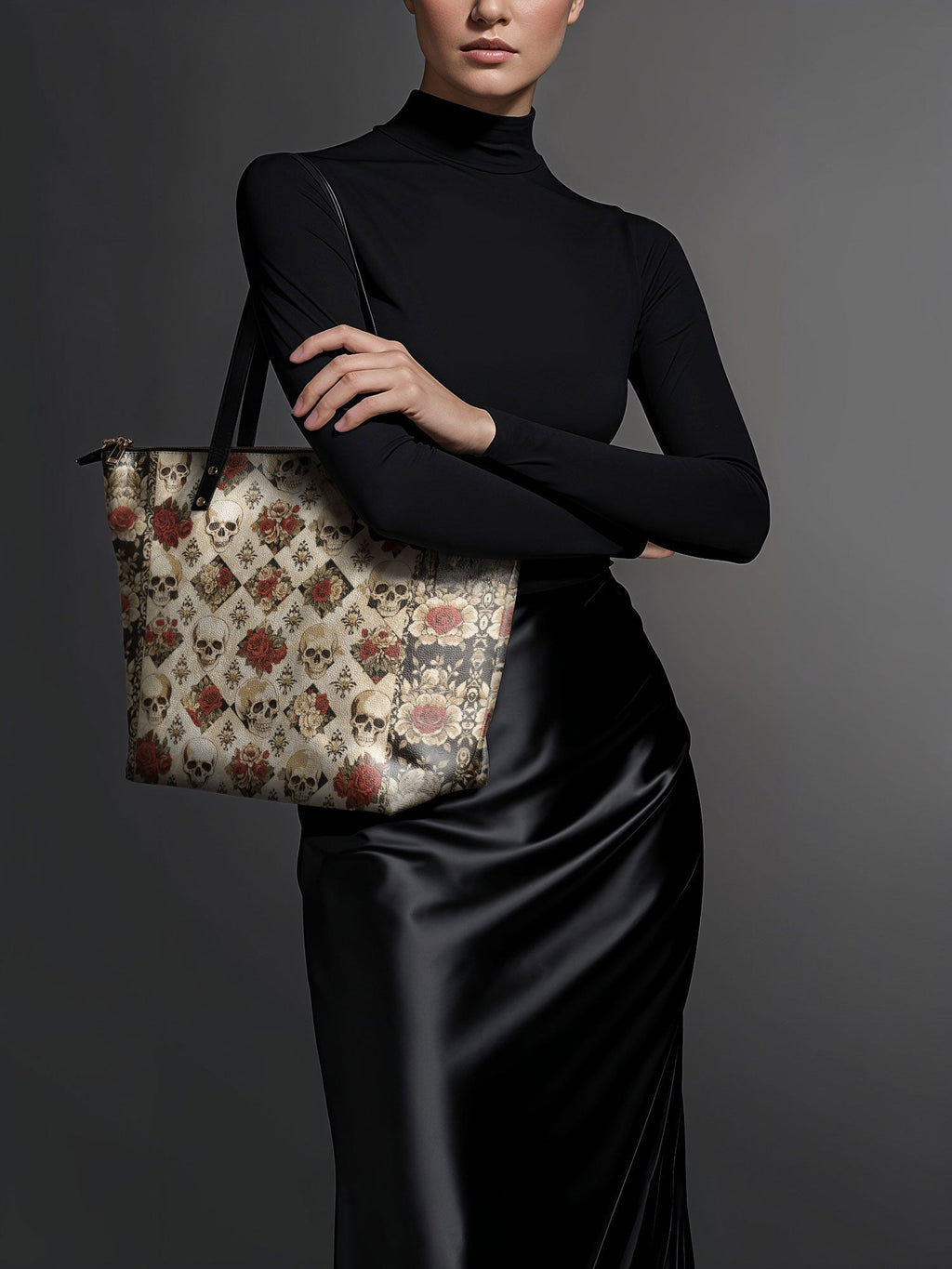 "Mournaire" The Essentials Day-to-Night Skull Set