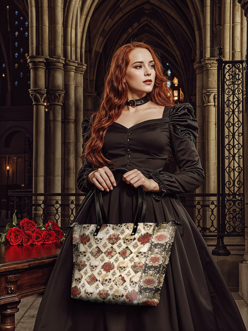 "Mournaire" The Essentials Day-to-Night Skull Set