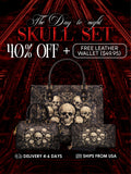 "Deathmark" The Day-to-Night Skull Set