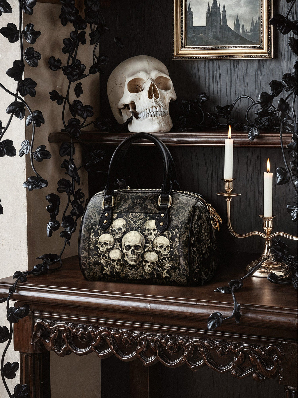 "Deathmark" Mini Satchel