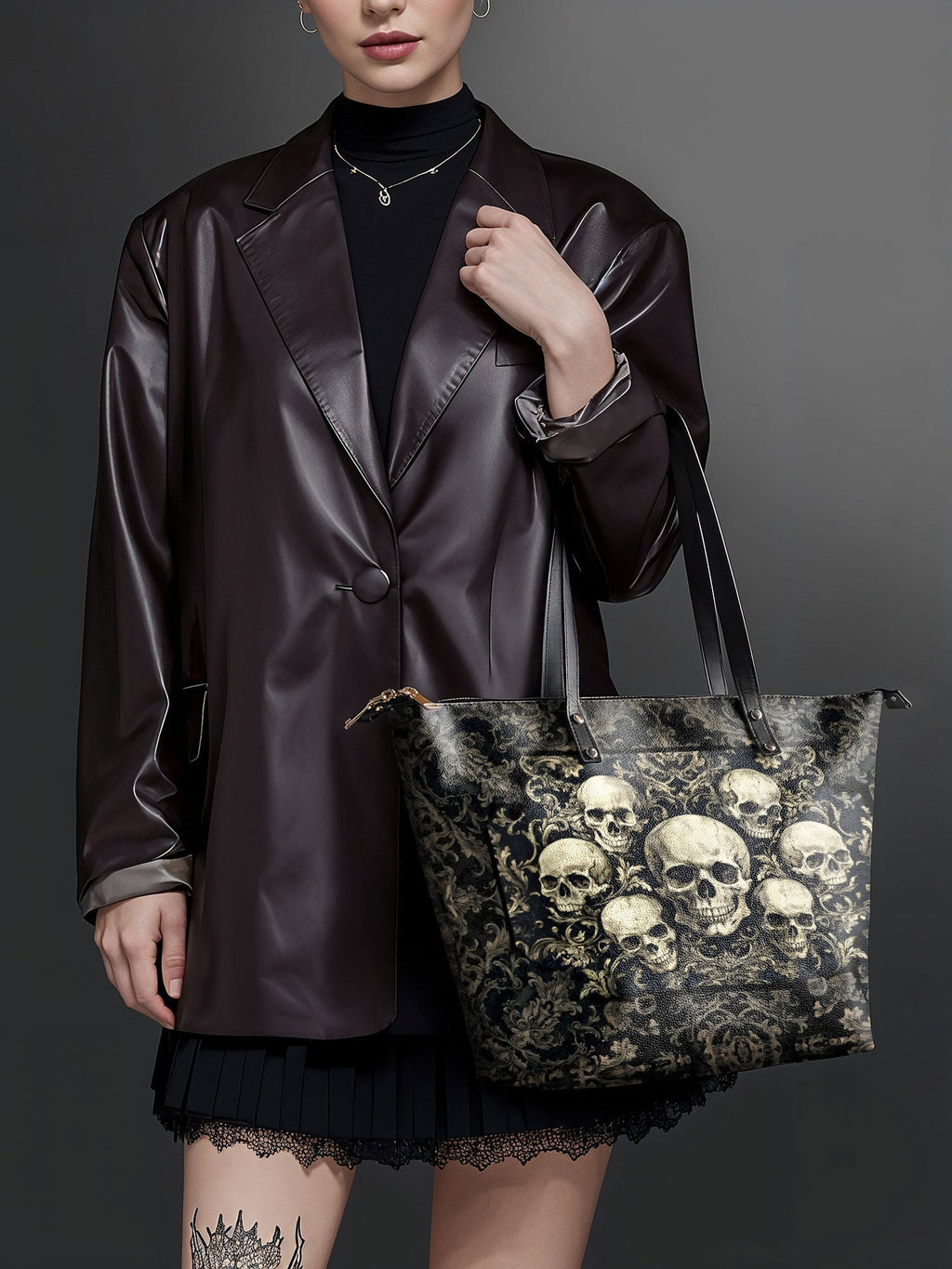 "Deathmark" The Essentials Day-to-Night Skull Set