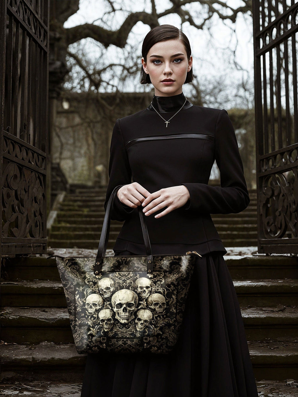 "Deathmark" The Essentials Day-to-Night Skull Set