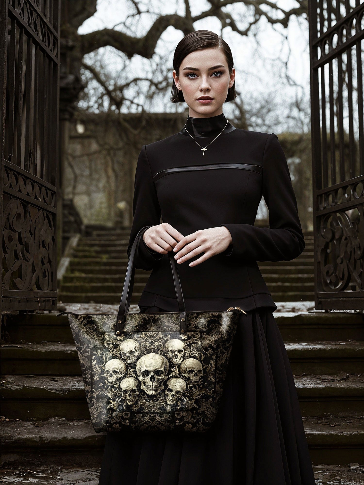 "Deathmark" The Essentials Day-to-Night Skull Set
