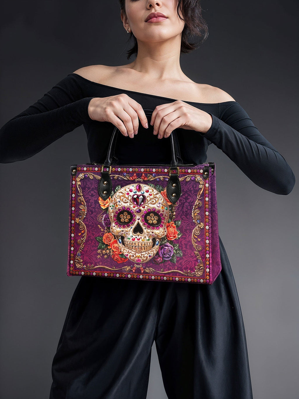 "Catrinelle" The Day-to-Night Skull Set