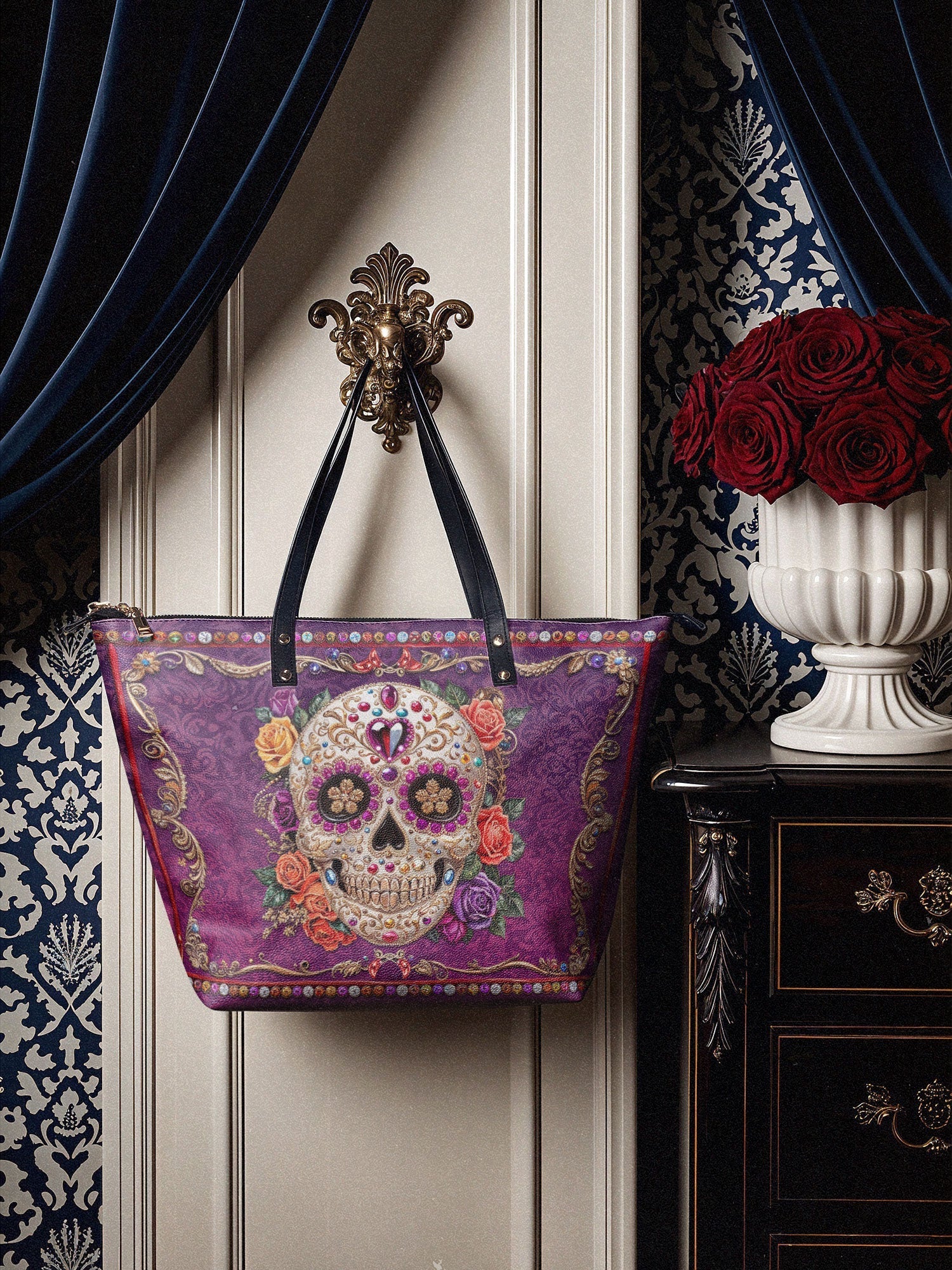 "Catrinelle" The Essentials Day-to-Night Skull Set
