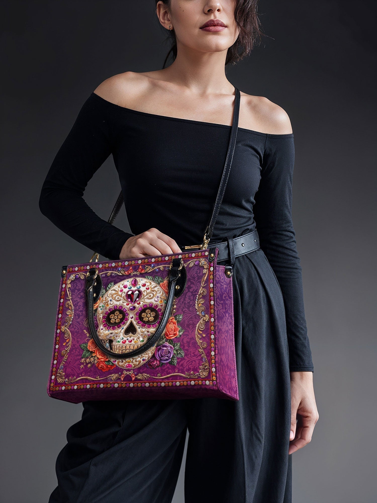 "Catrinelle" The Day-to-Night Skull Set