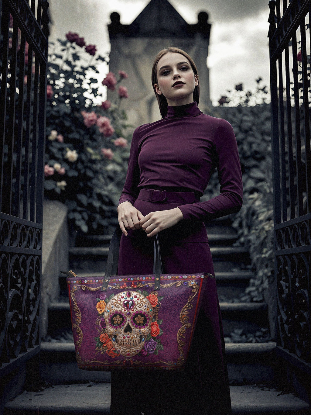 "Catrinelle" The Essentials Day-to-Night Skull Set