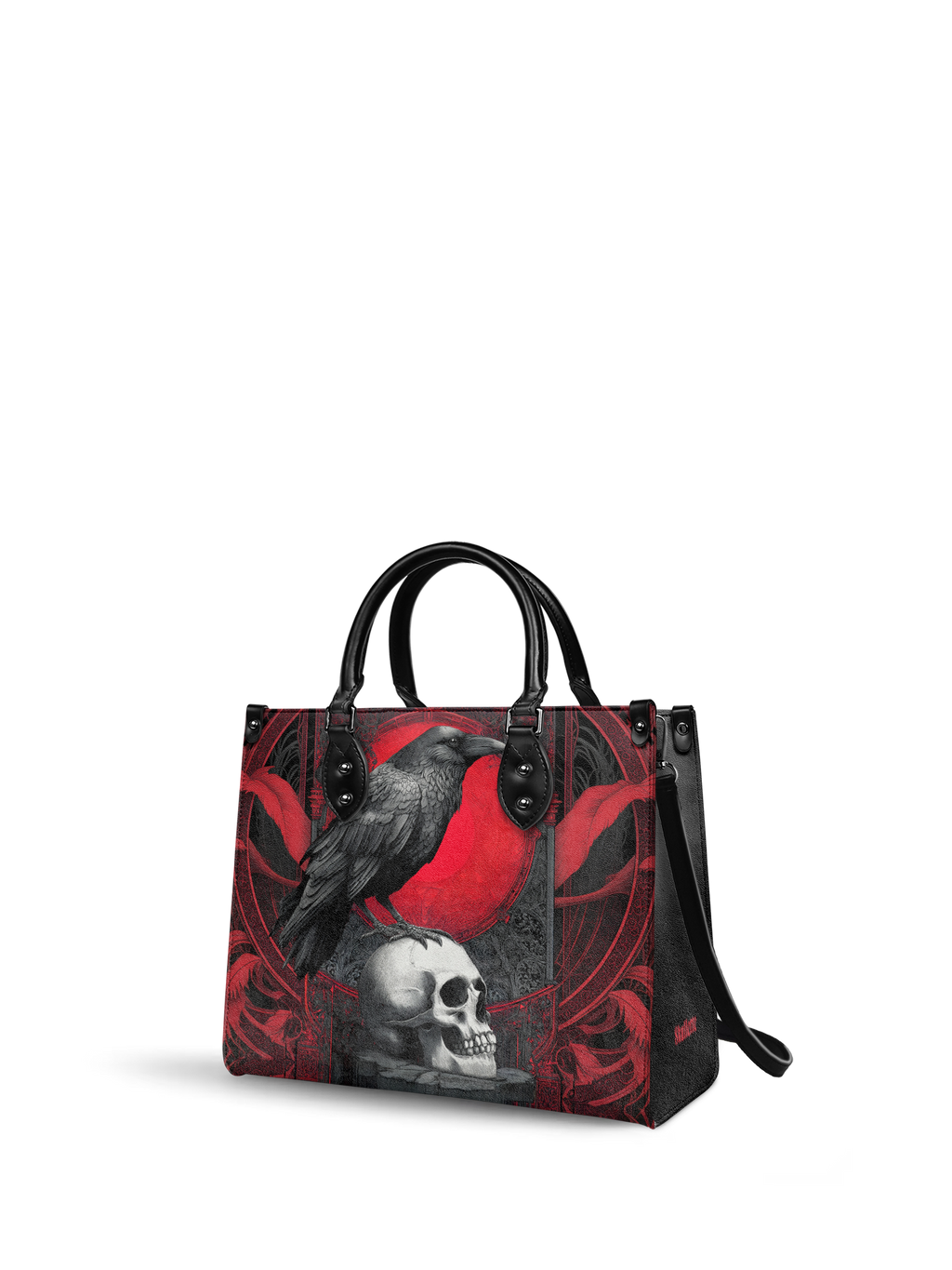 "Bloodraven" - Black Interior - Leather Handbag