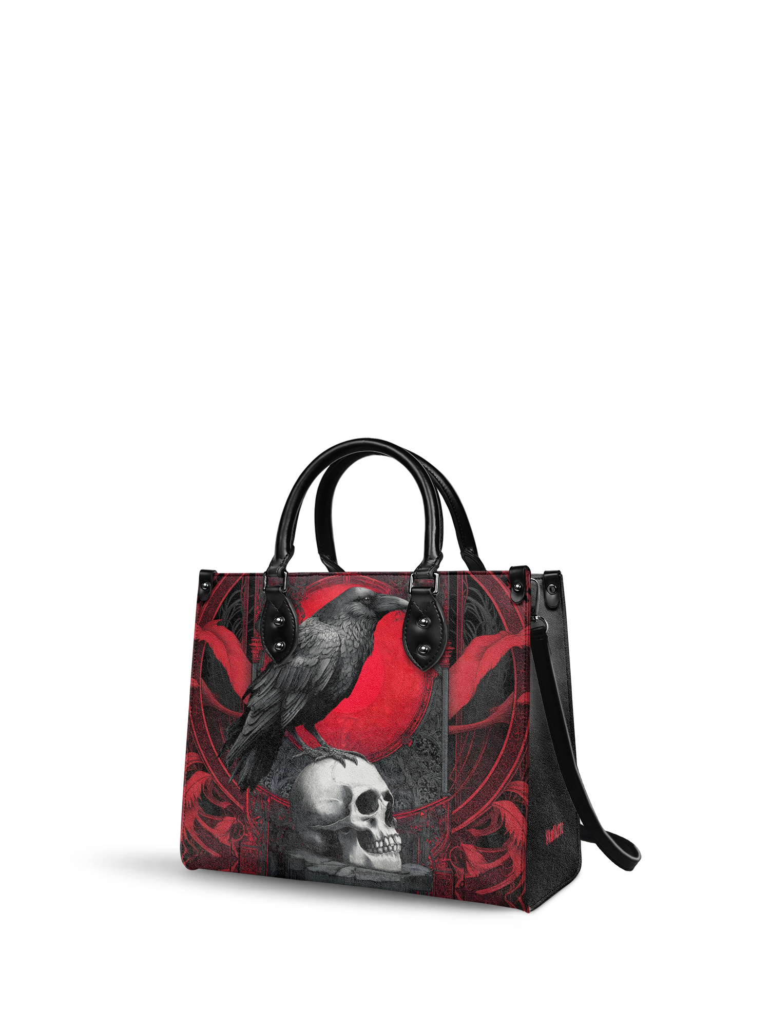 "Bloodraven" - Black Interior - Leather Handbag