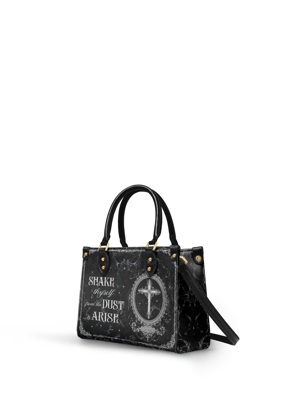 "Dustveil" Small Leather Bag