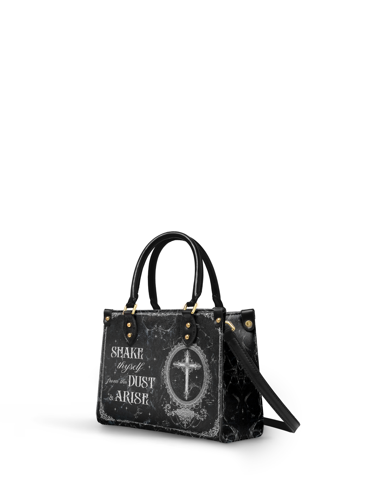 "Dustveil" Small Leather Bag