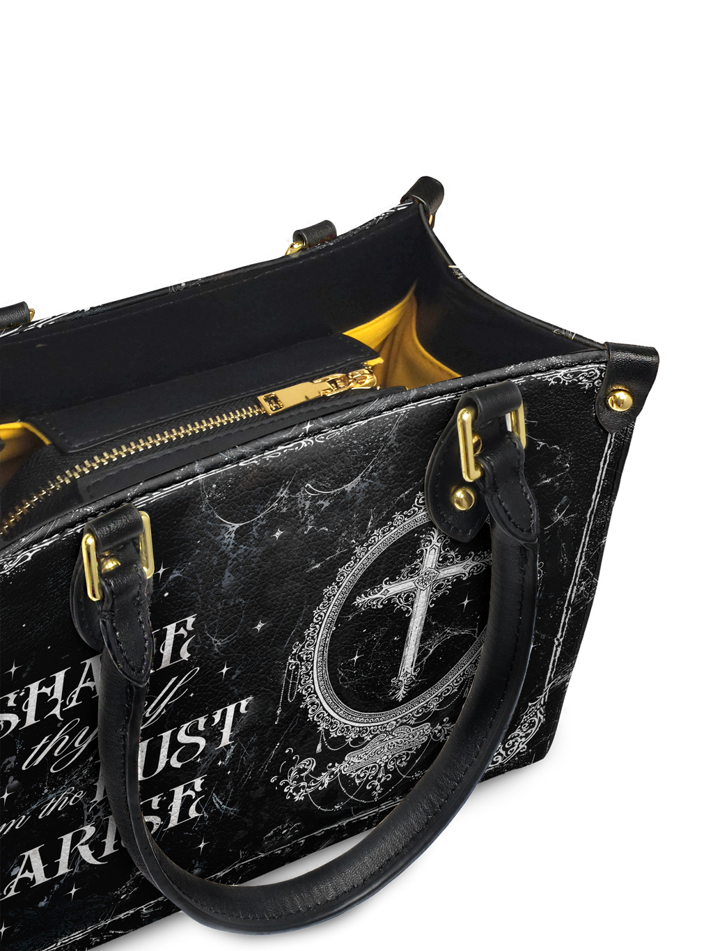 "Dustveil" Small Leather Bag
