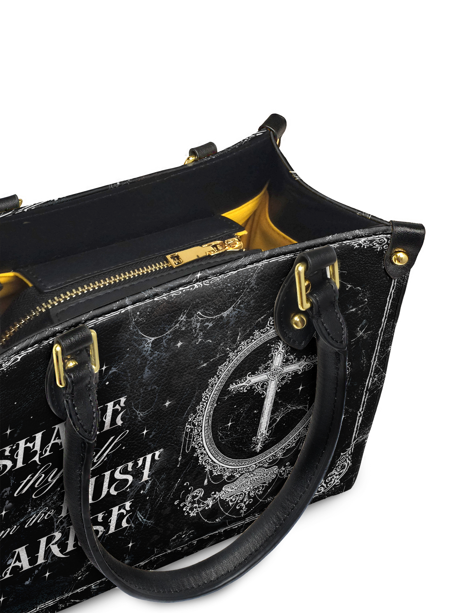 "Dustveil" Small Leather Bag