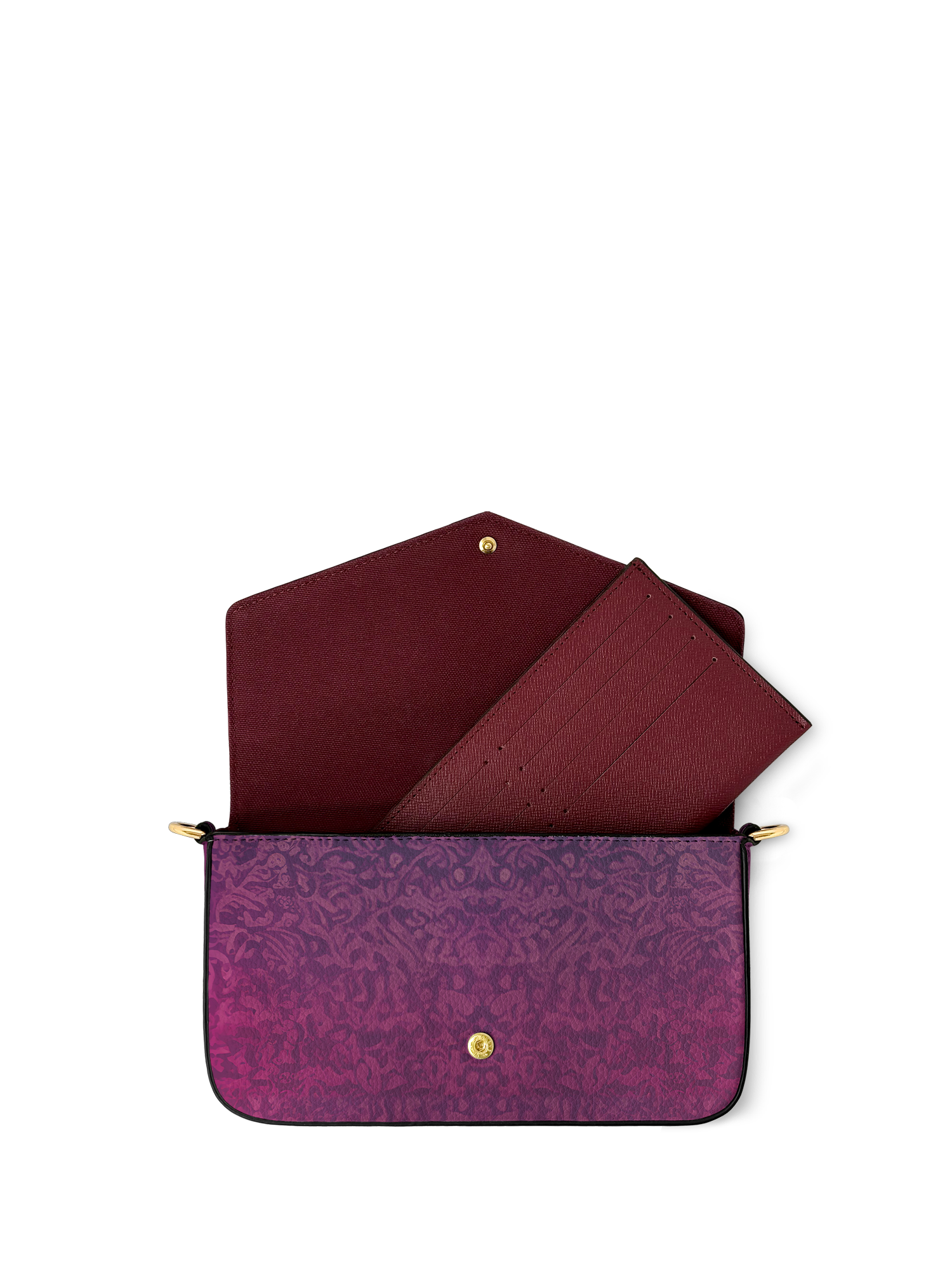 "Catrinelle" Envelope Chain Crossbody Bag