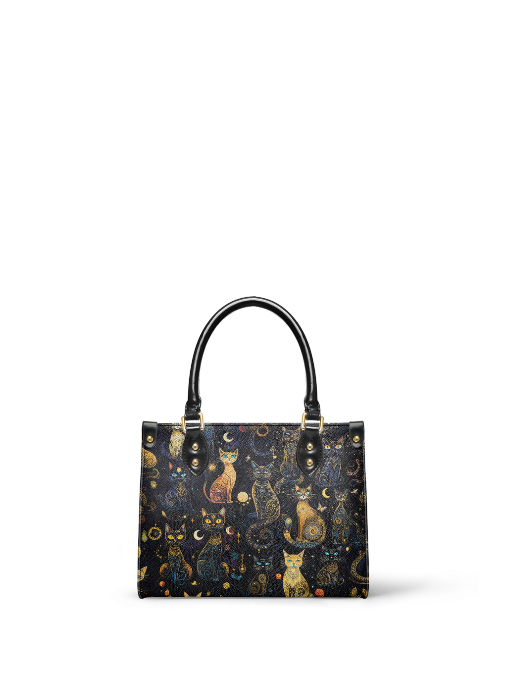 "Lunacat" Small Leather Bag