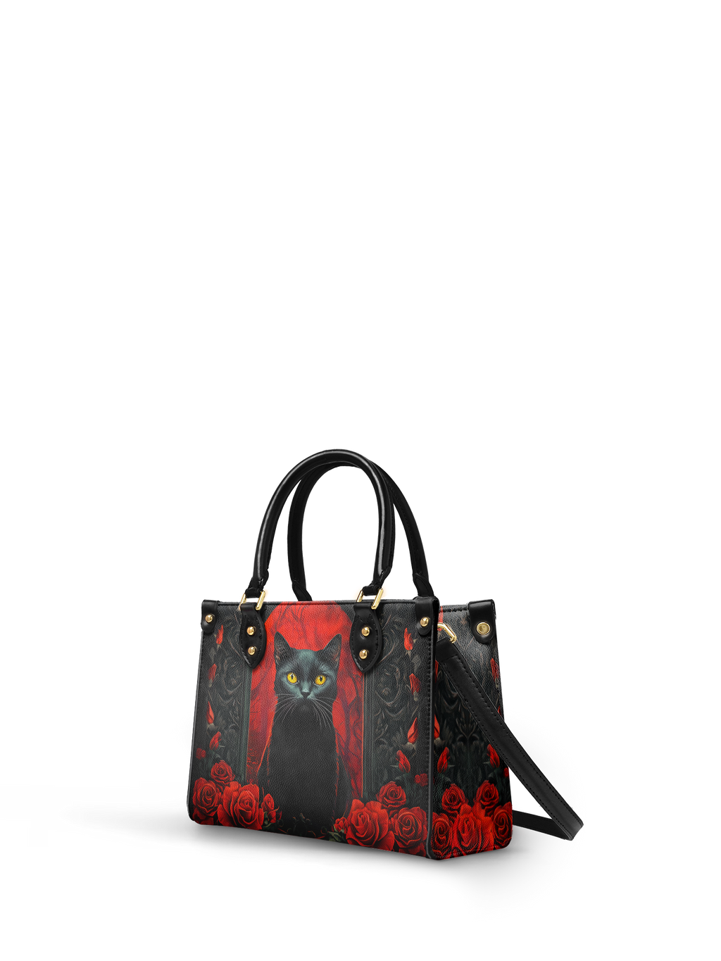 "Nyxrose" Small Leather Bag