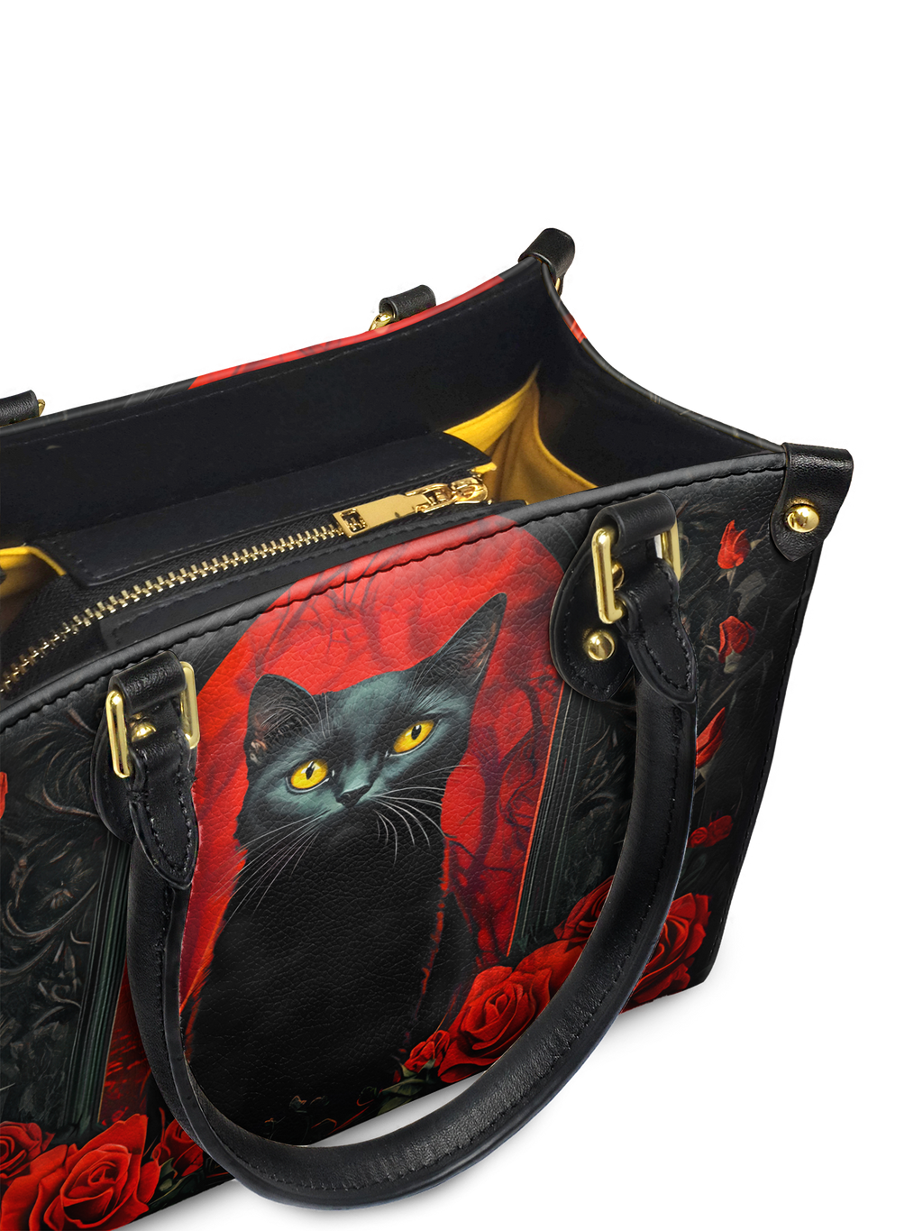 "Nyxrose" Small Leather Bag