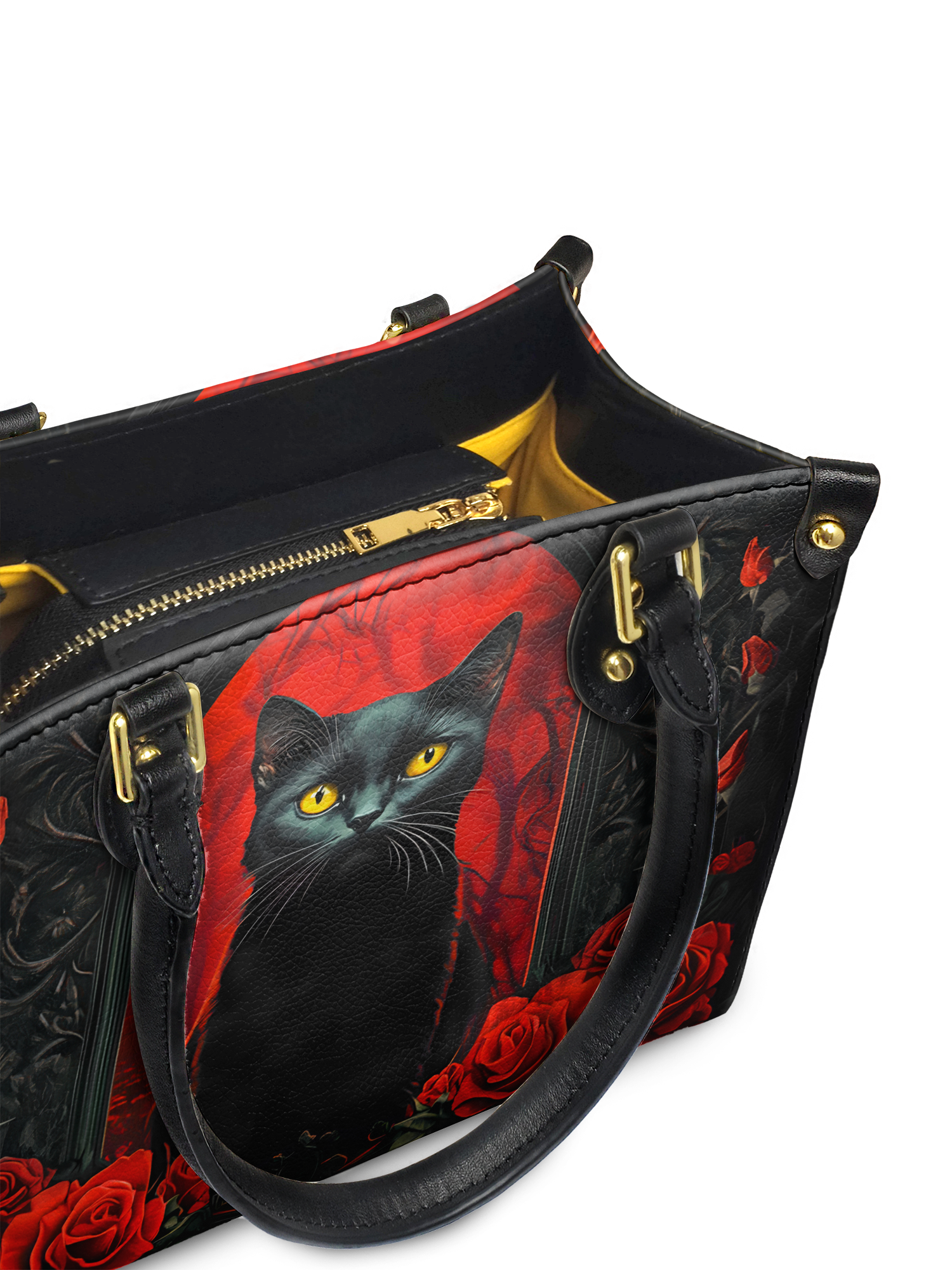"Nyxrose" Small Leather Bag