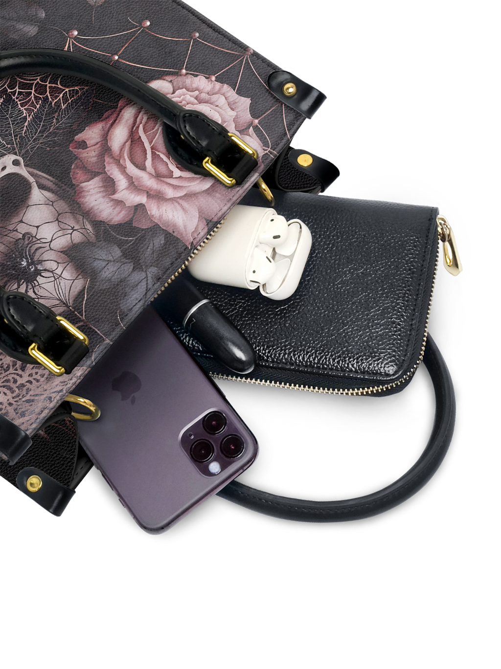 "Venomina" Small Leather Bag