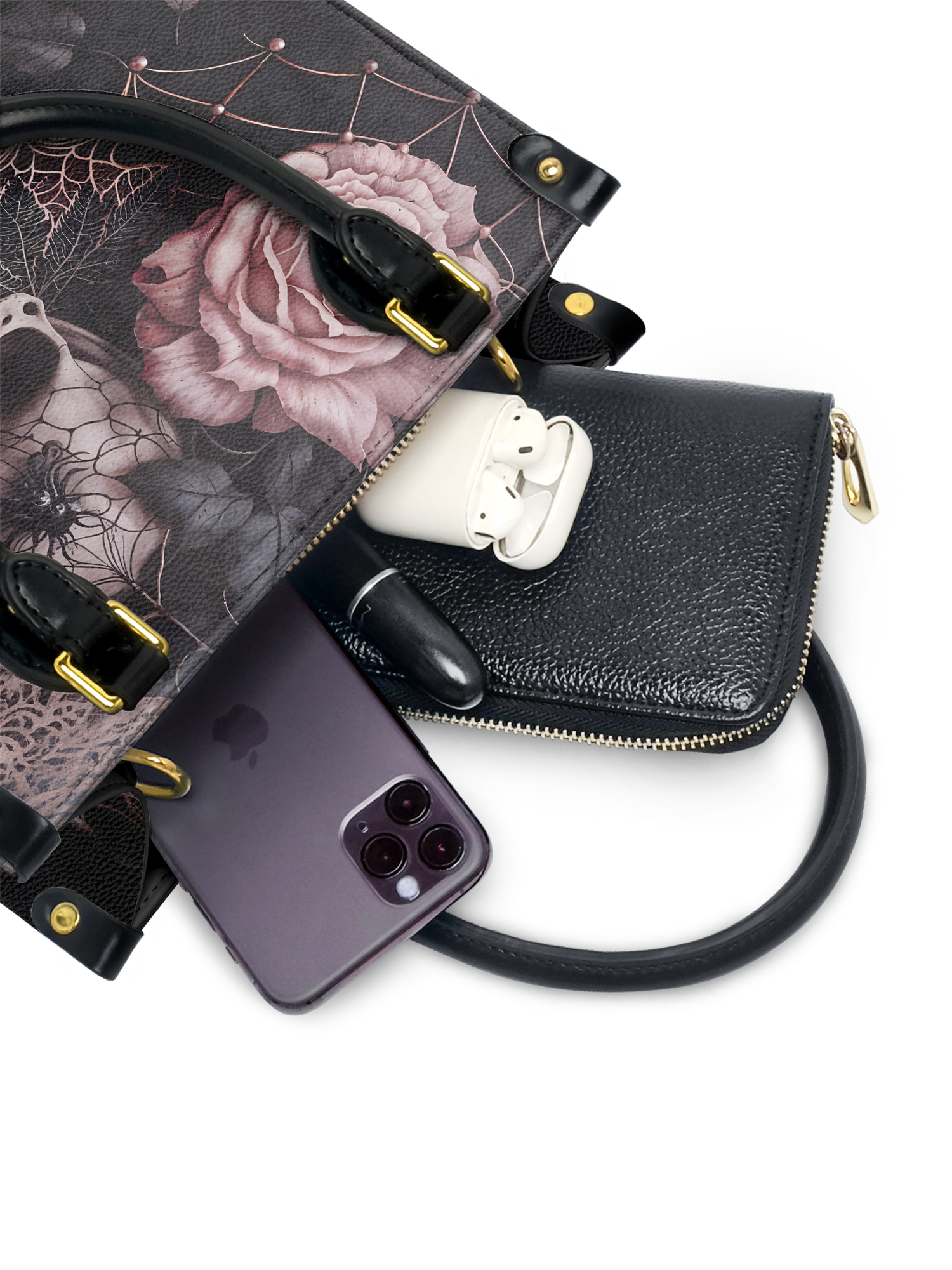 "Venomina" Small Leather Bag