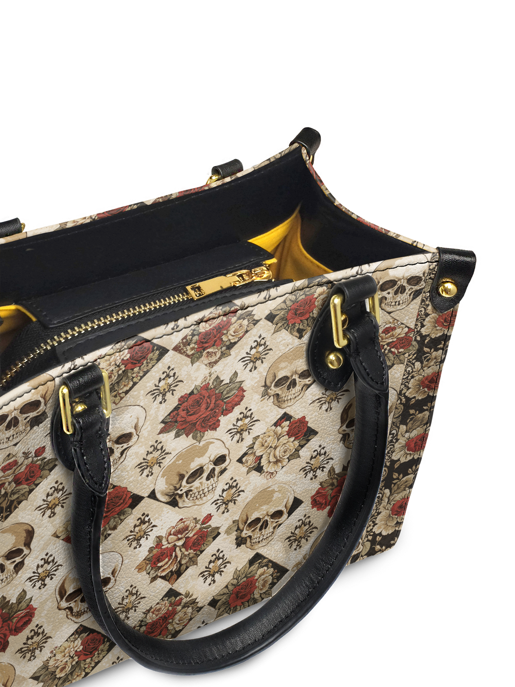 "Mournaire" Small Leather Bag
