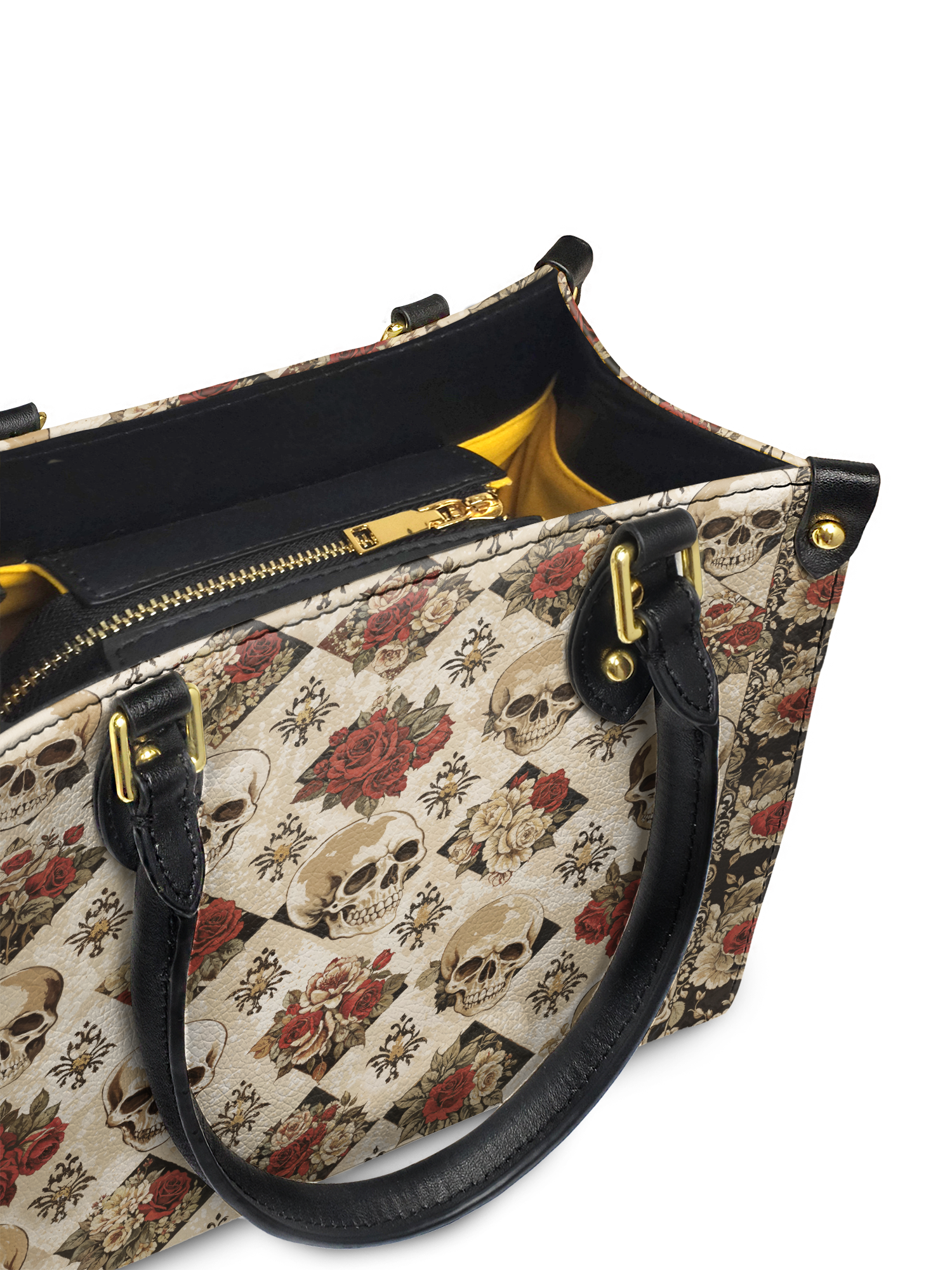 "Mournaire" Small Leather Bag