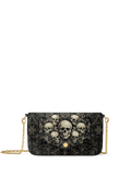 "Deathmark" Envelope Chain Crossbody Bag