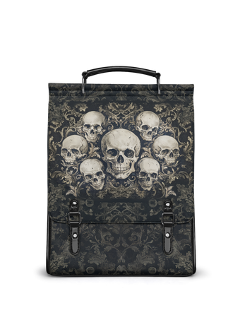 "Deathmark" Leather Backpack
