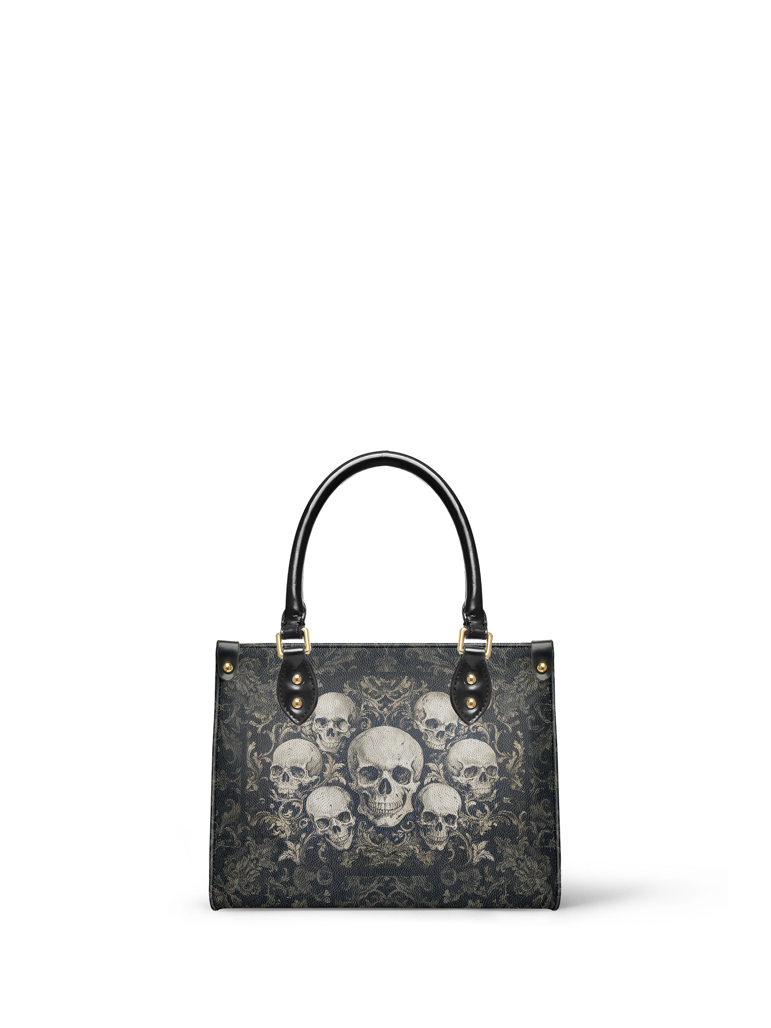 "Deathmark" Small Leather Bag