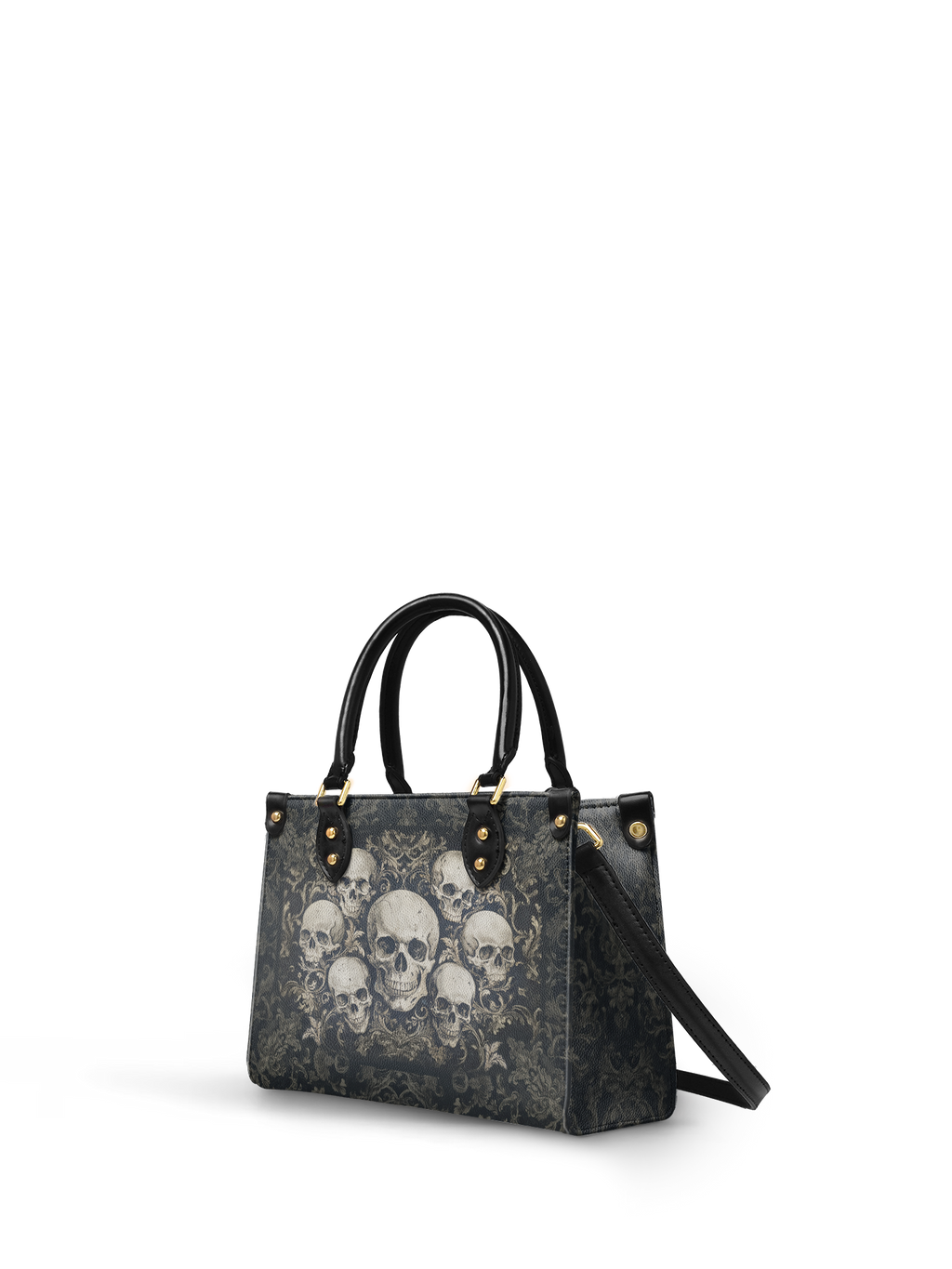 "Deathmark" Small Leather Bag