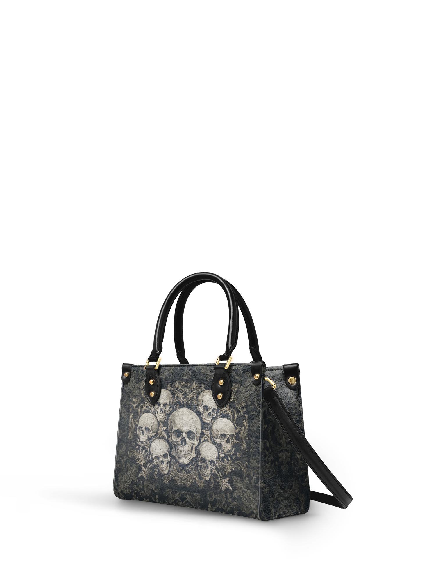 "Deathmark" Small Leather Bag