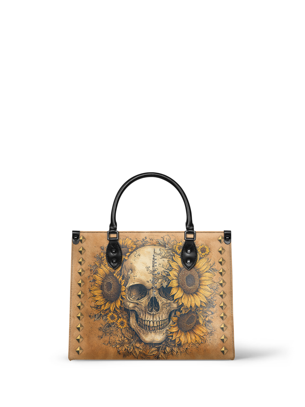 "Heliovoid" - Black Interior - Leather Handbag
