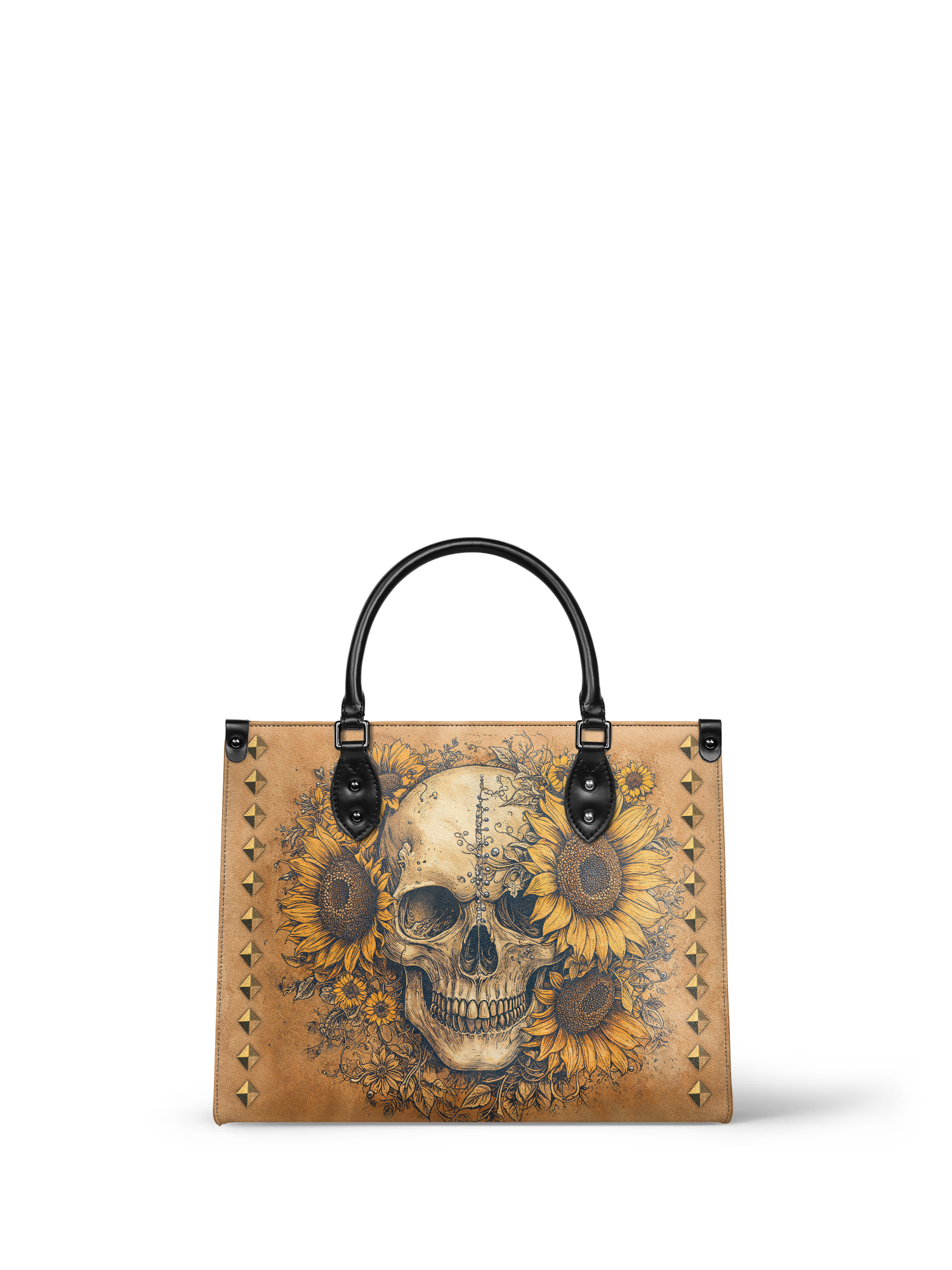 "Heliovoid" - Black Interior - Leather Handbag
