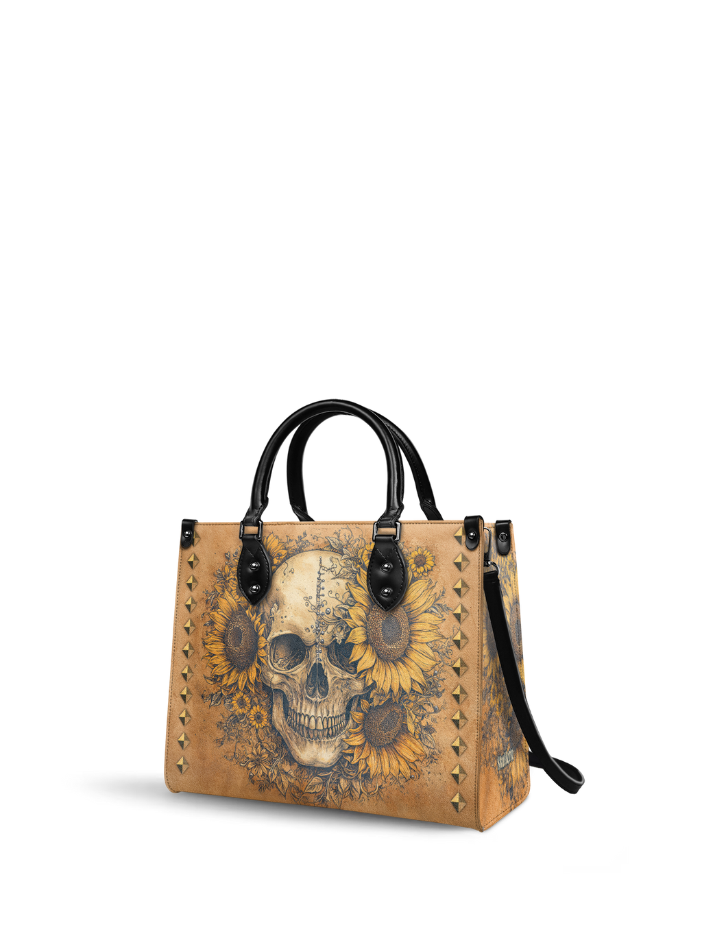 "Heliovoid" - Black Interior - Leather Handbag