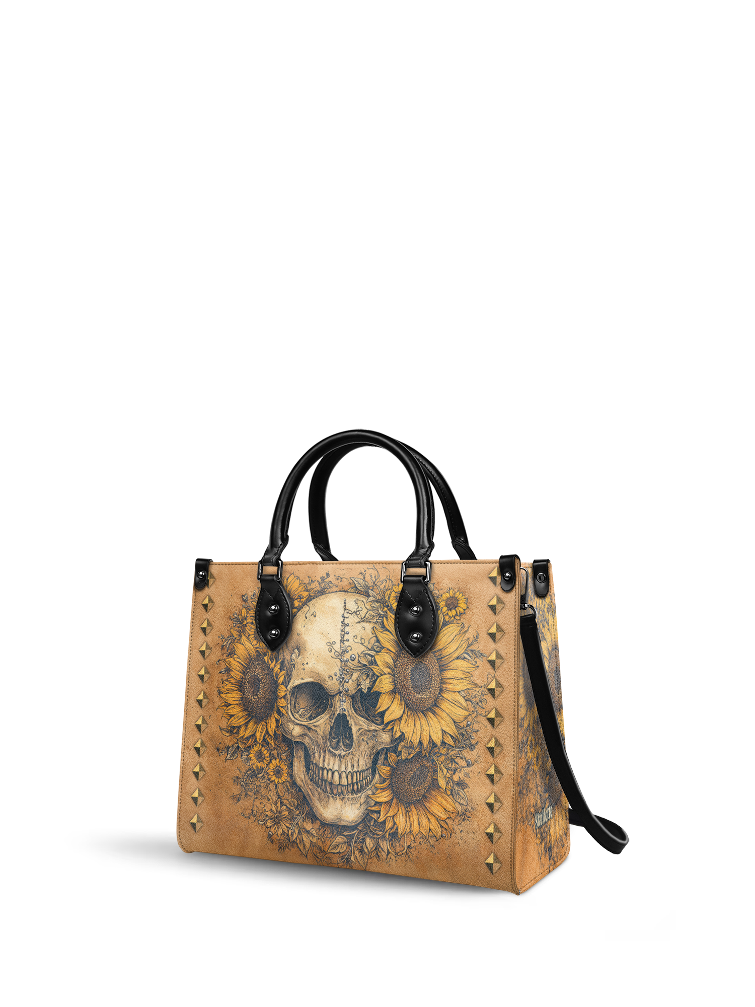 "Heliovoid" - Black Interior - Leather Handbag