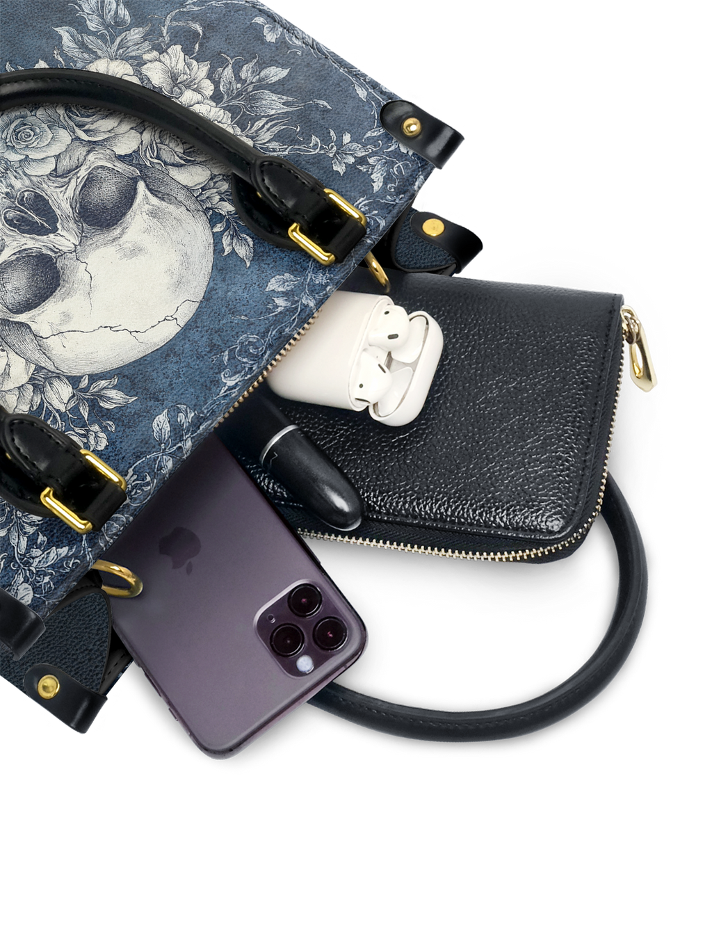 "Frostmourne" Small Leather Bag