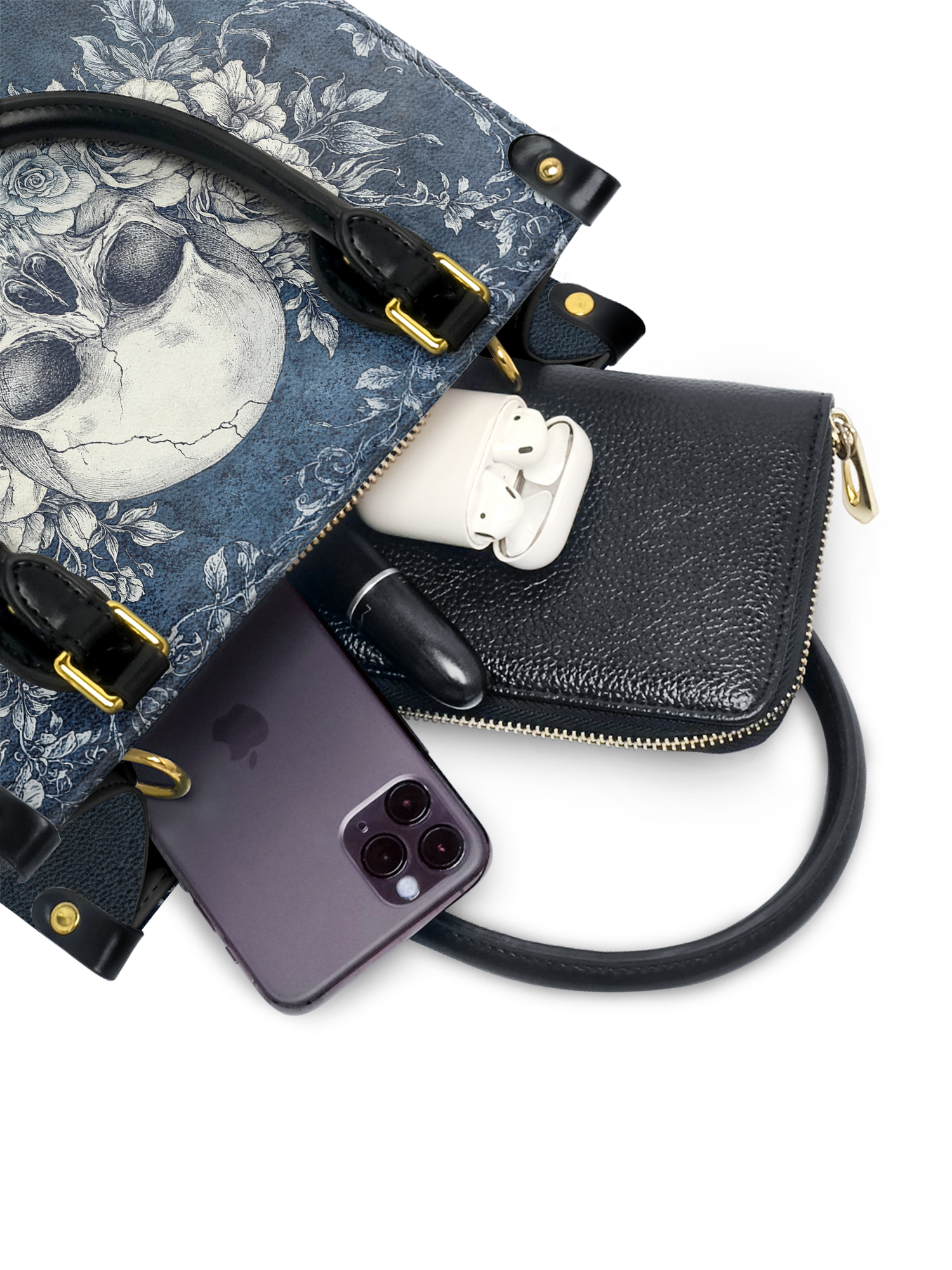 "Frostmourne" Small Leather Bag