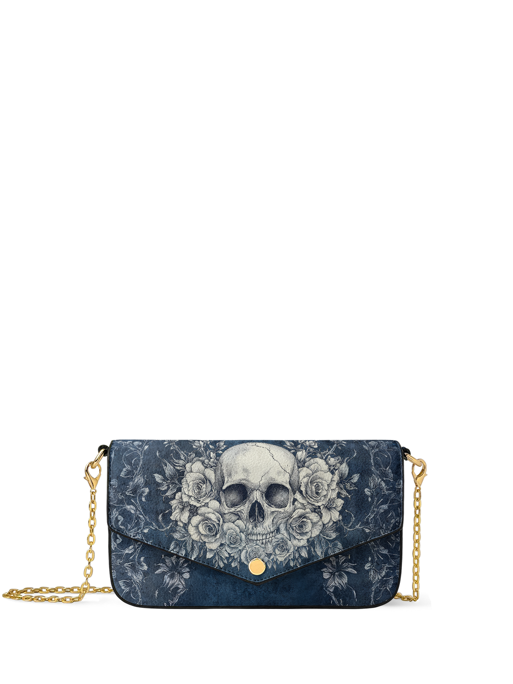 "Frostmourne" Envelope Chain Crossbody Bag