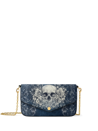 "Frostmourne" Envelope Chain Crossbody Bag